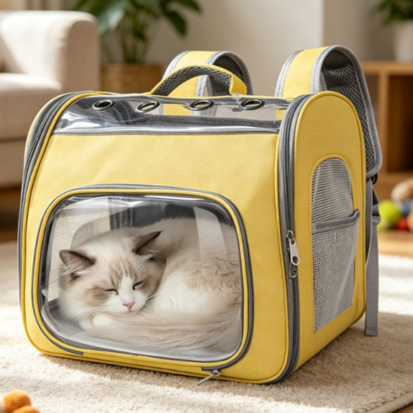 Airline-Approved Foldable & Reinforced Pet Travel Backpack