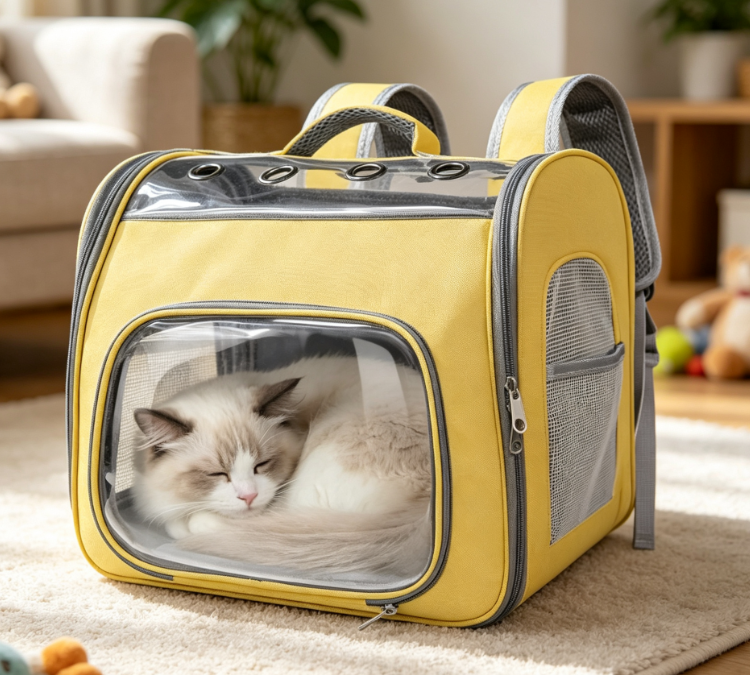 Airline-Approved Foldable & Reinforced Pet Travel Backpack