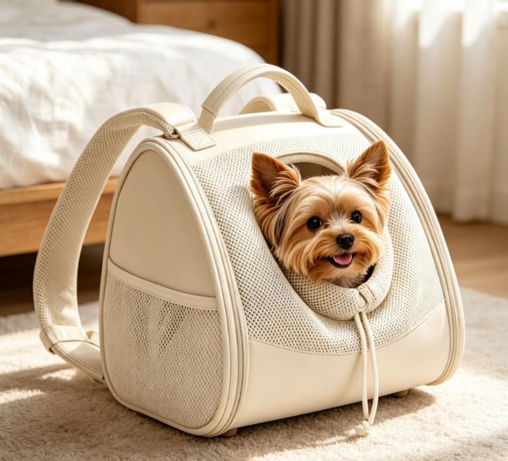 Lightweight Airline-Approved Pet Backpack with Front Access