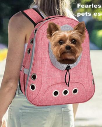 Lightweight, Spacious, and Breathable Pet Backpack with Front Access