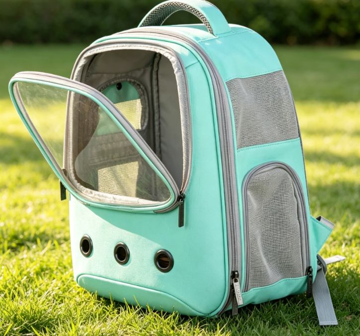 Airline-Approved "Space Capsule" Hiking Pet Backpack
