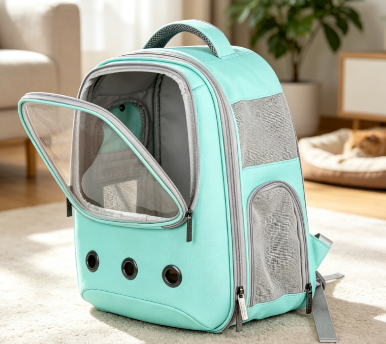 Airline-Approved "Space Capsule" Hiking Pet Backpack